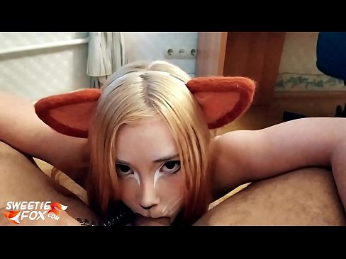 ❤️ 狐狸精吞下鸡巴并在嘴里射精 Sex video
